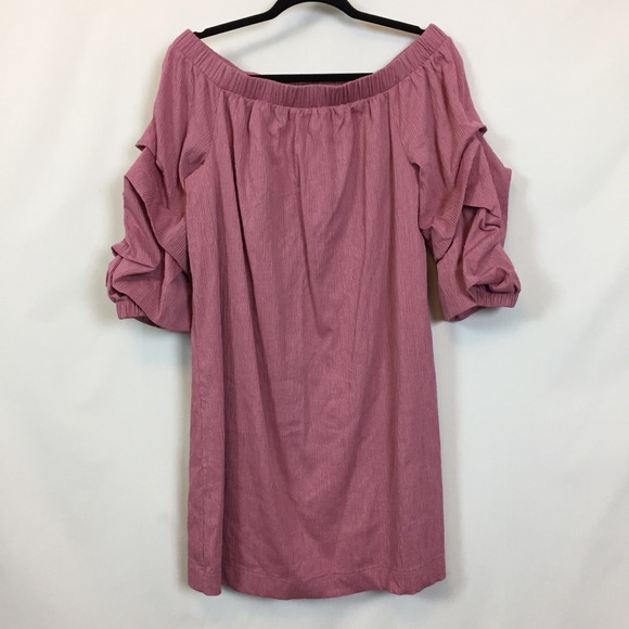 Off the shoulder Shift Dress - Picture 5 of 7